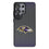 Baltimore Ravens Linen MagSafe Compatible Phone Case for Samsung Galaxy