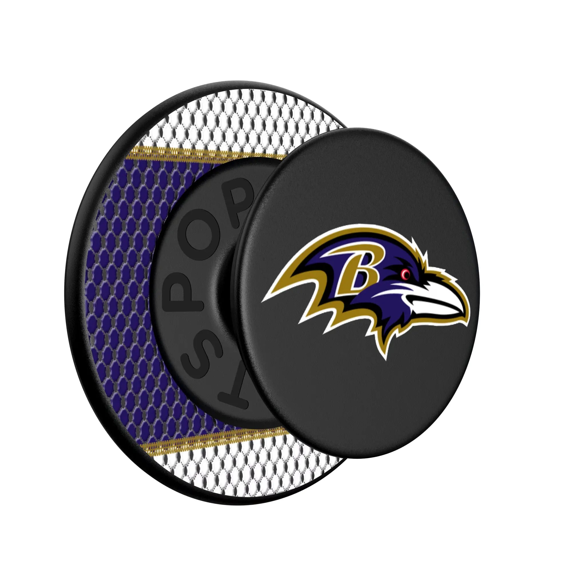 Baltimore Ravens Mesh PopSockets Magnetic Phone Grip and Stand