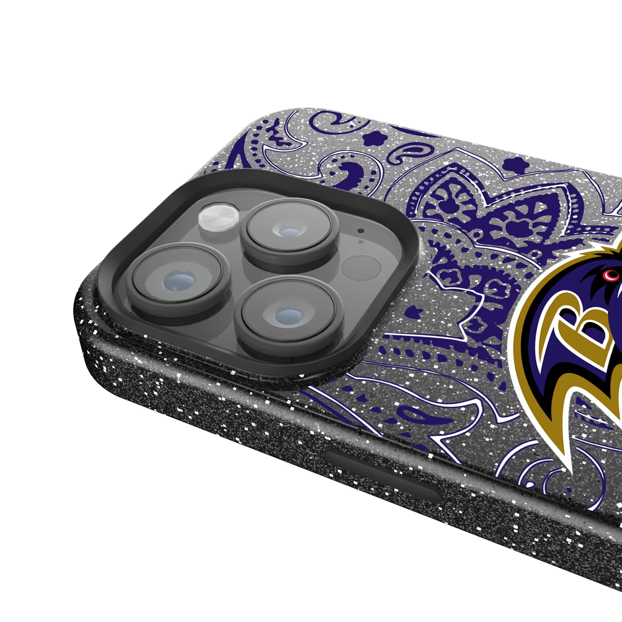 Baltimore Ravens Paisley Bling Phone Case