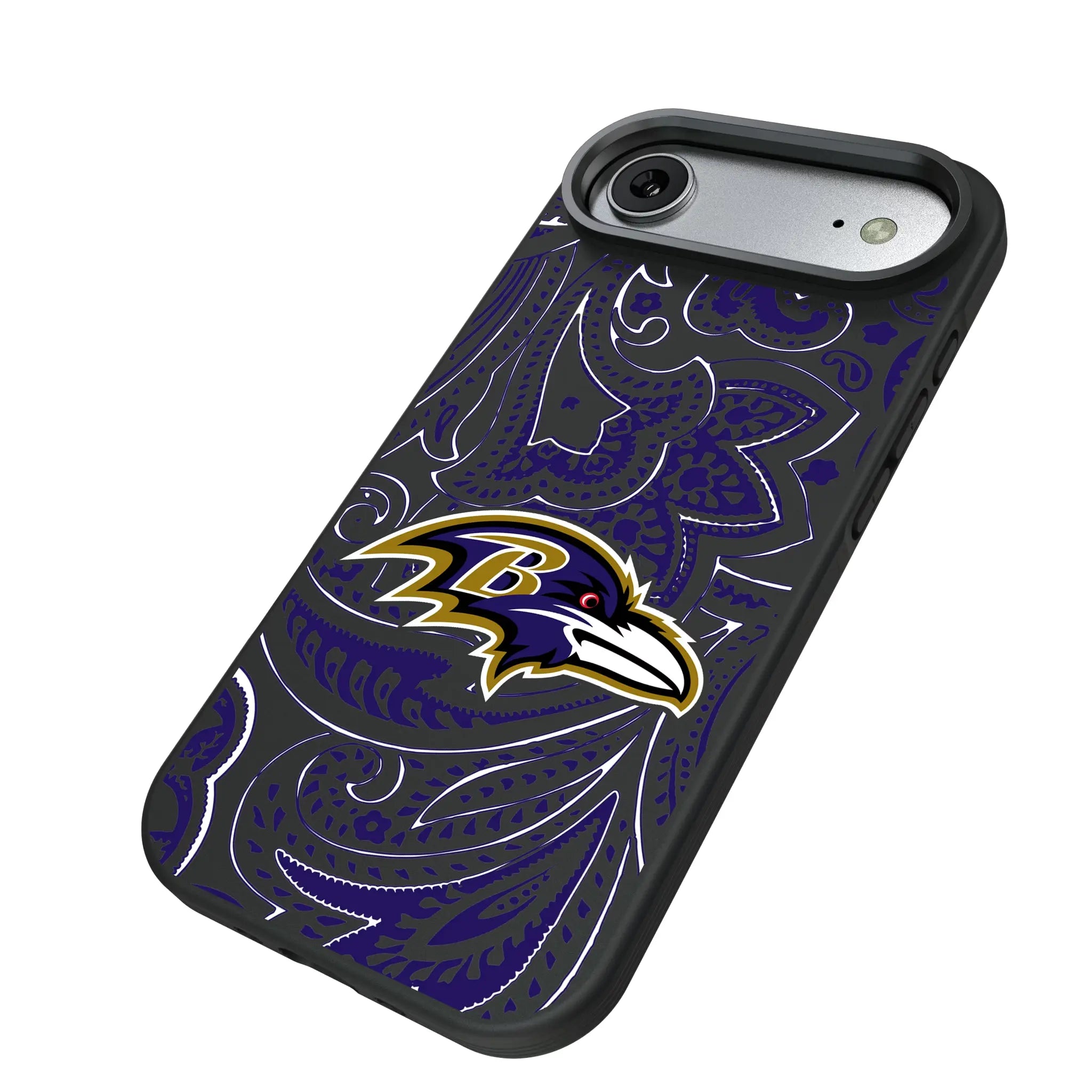 Baltimore Ravens Paisley Bump Phone Case