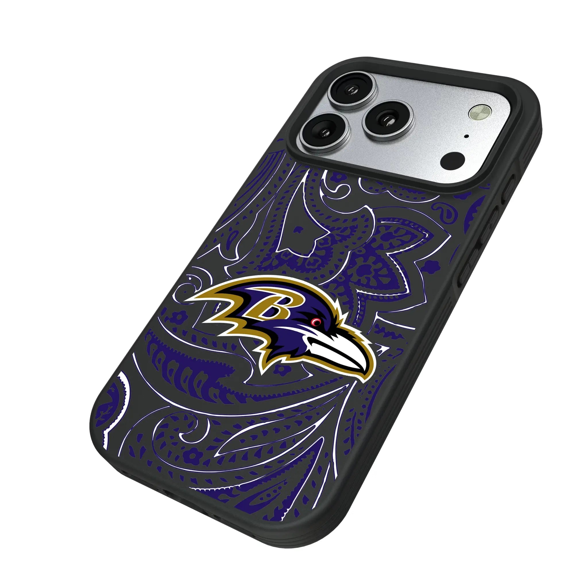 Baltimore Ravens Paisley Bump Phone Case