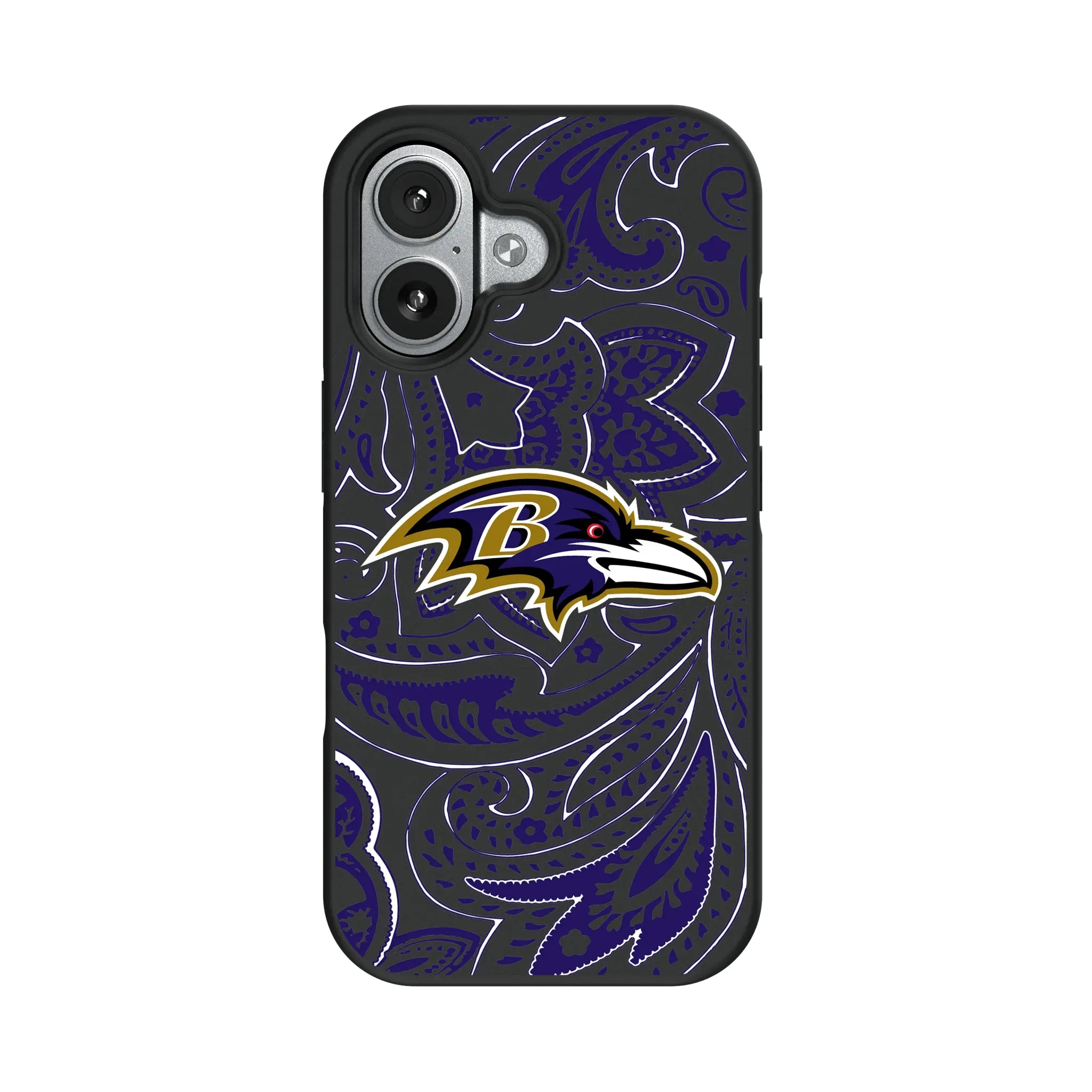 Baltimore Ravens Paisley Bump Phone Case
