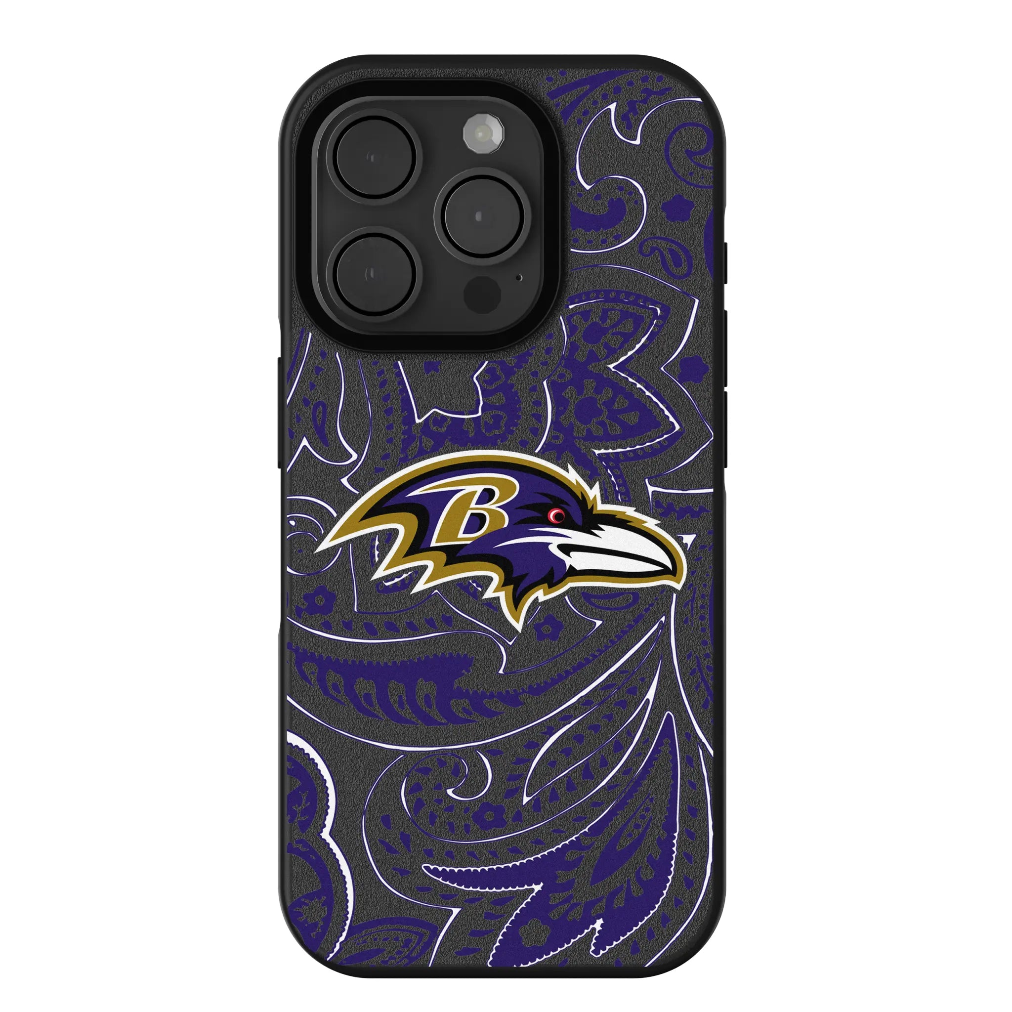 Baltimore Ravens Paisley Bump Phone Case