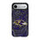 Baltimore Ravens Paisley MagSafe Compatible Phone Case for Apple iPhone