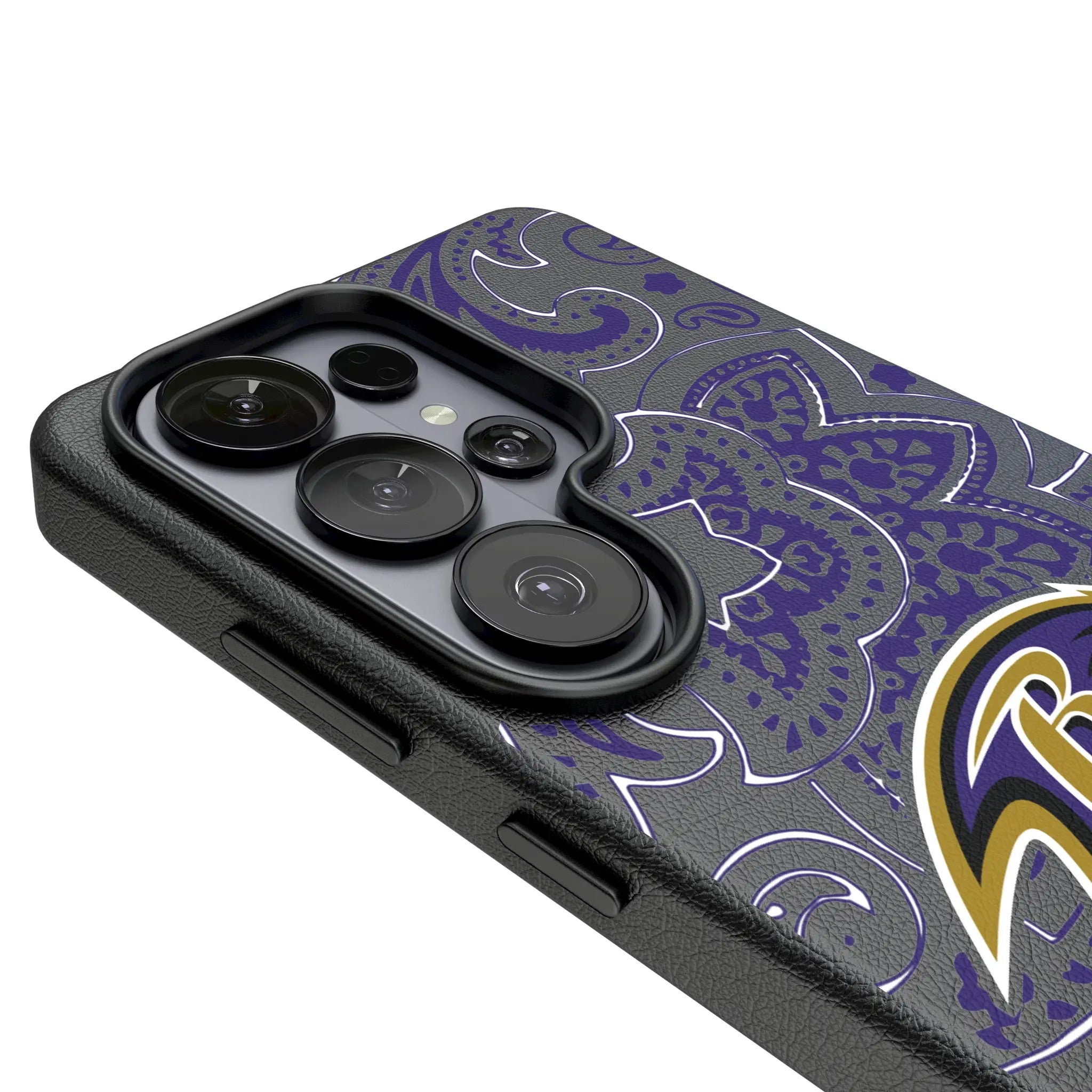 Baltimore Ravens Paisley MagSafe Compatible Phone Case for Samsung Galaxy