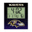 Baltimore Ravens Quadtile Wall Clock
