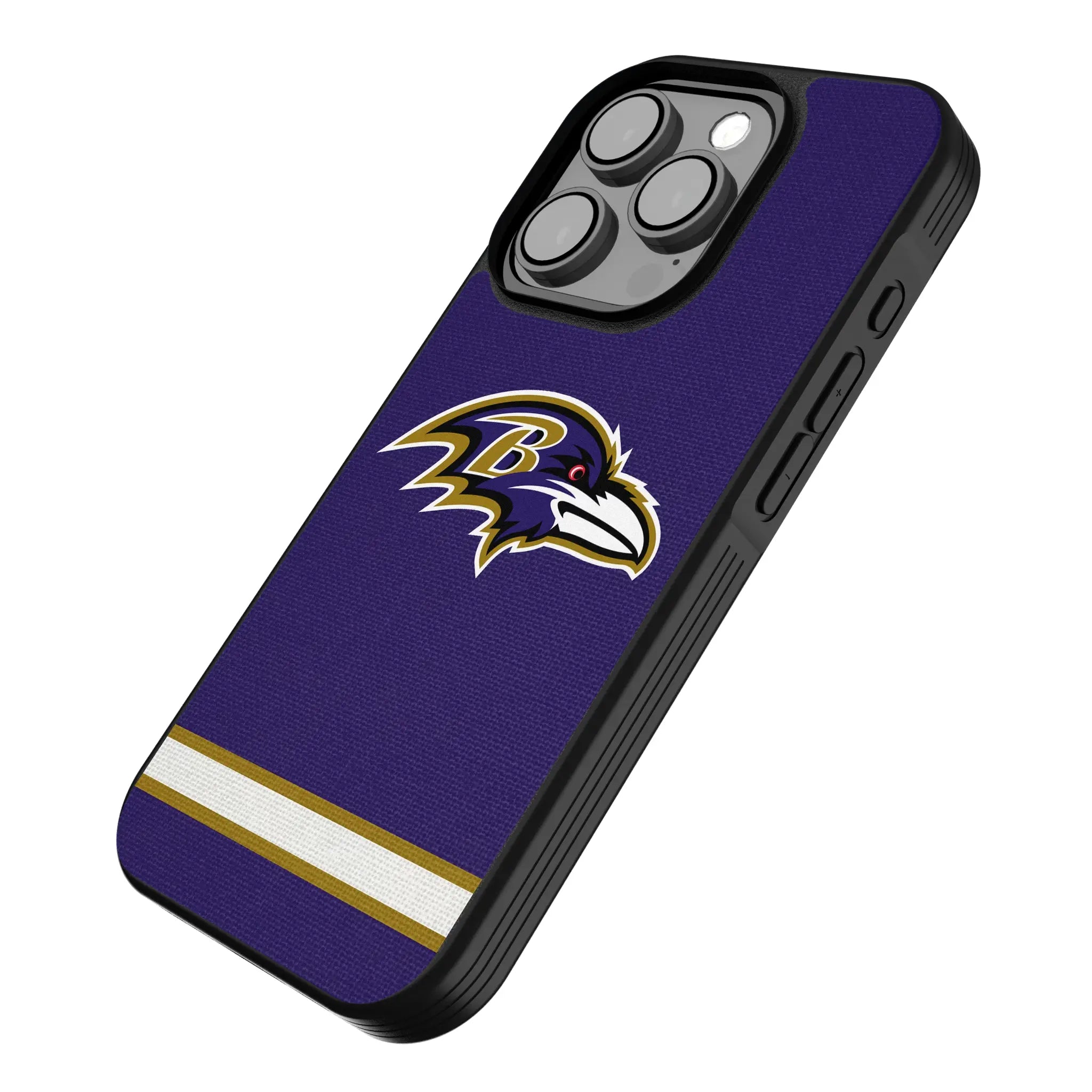 Baltimore Ravens Stripe Bump Phone Case