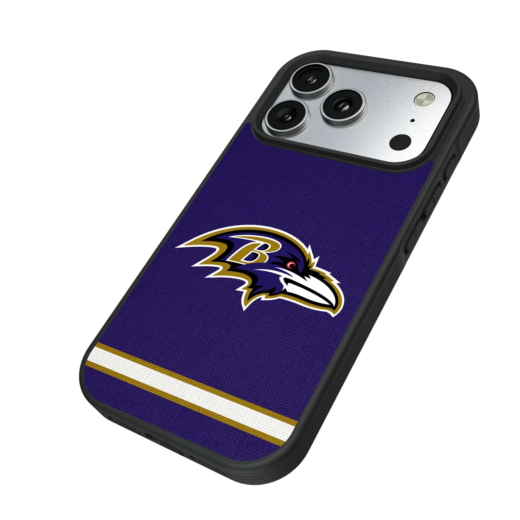 Baltimore Ravens Stripe Bump Phone Case