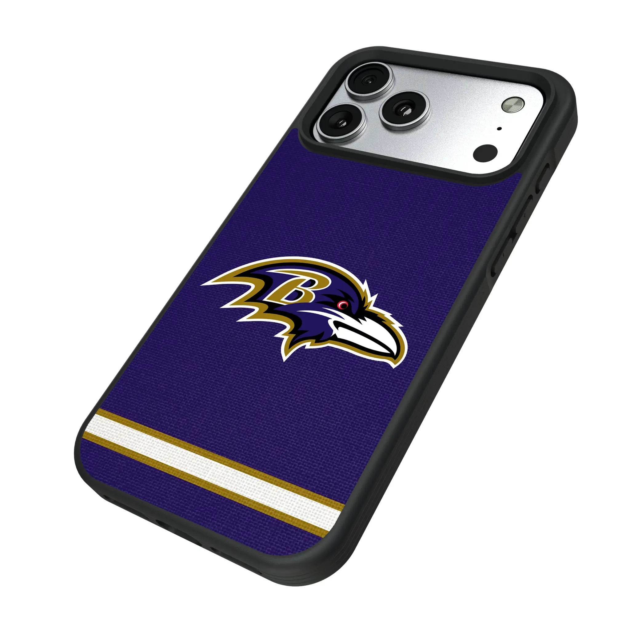 Baltimore Ravens Stripe Bump Phone Case