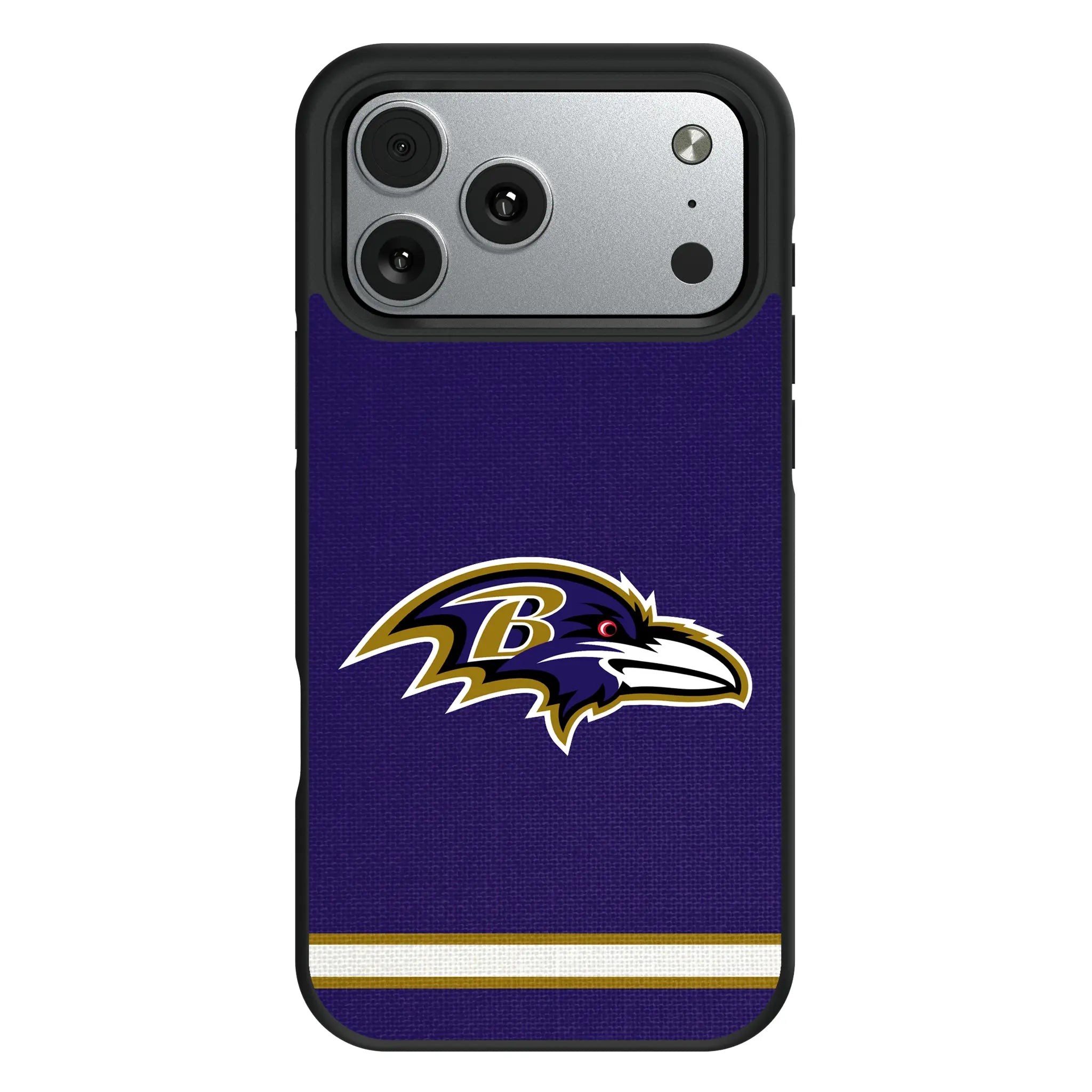 Baltimore Ravens Stripe Bump Phone Case