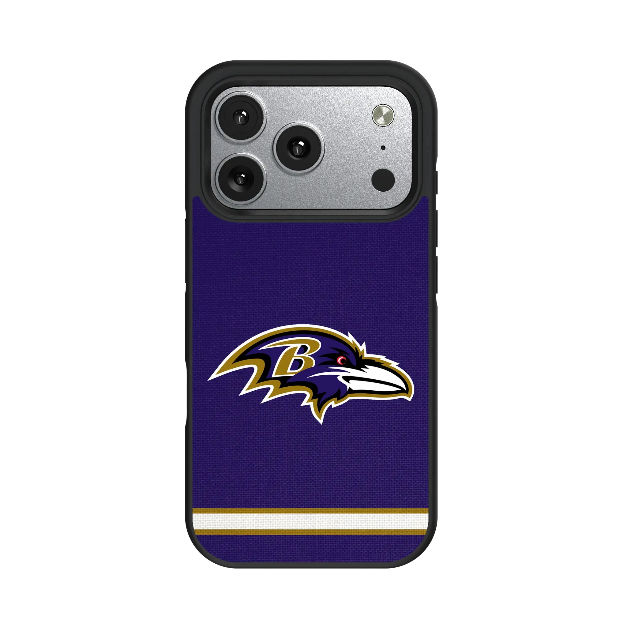 Baltimore Ravens Stripe Bump Phone Case