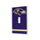 Baltimore Ravens Stripe Hidden-Screw Light Switch Plate