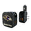 Baltimore Ravens Text Backdrop 2 in 1 USB A/C Charger