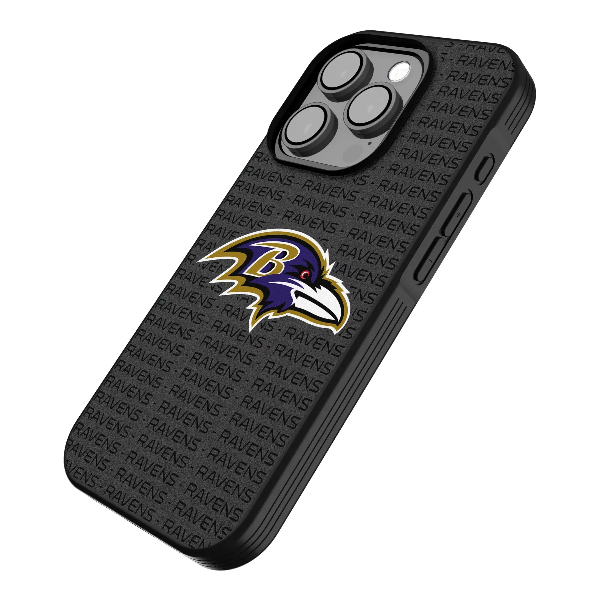 Baltimore Ravens Text Backdrop Bump Phone Case