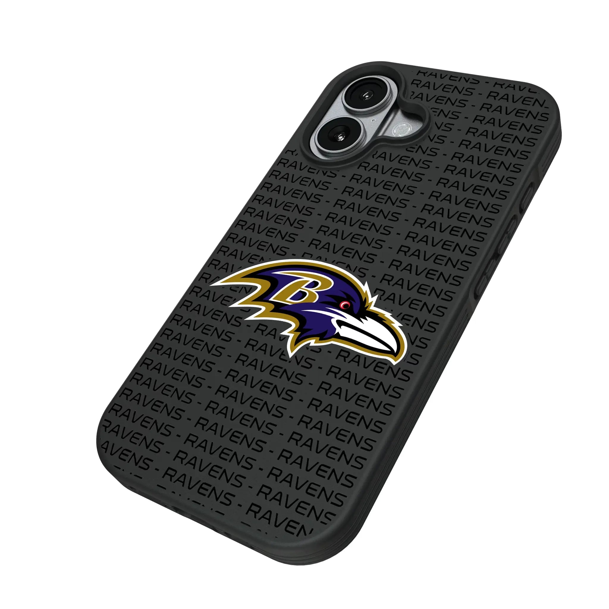 Baltimore Ravens Text Backdrop Bump Phone Case