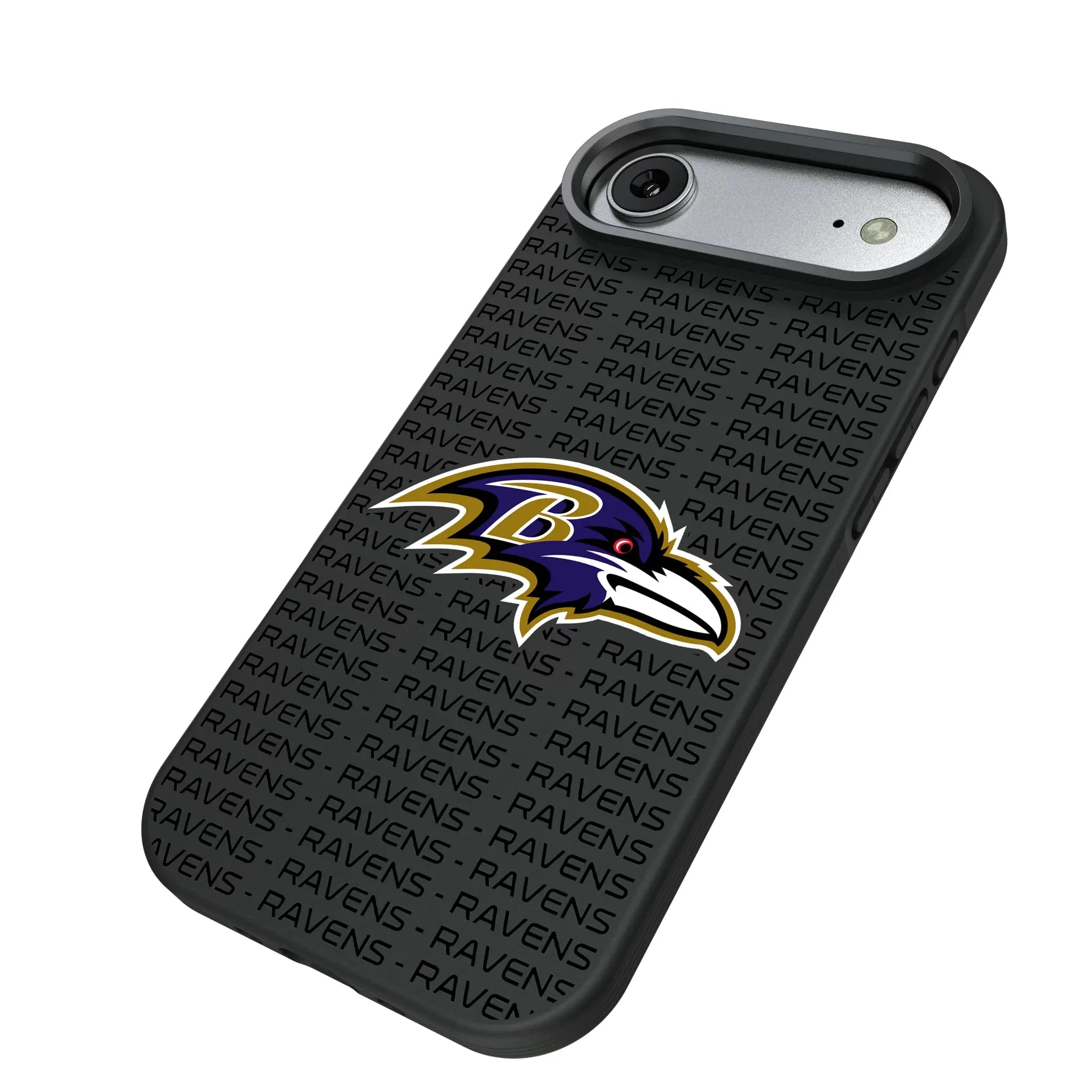 Baltimore Ravens Text Backdrop Bump Phone Case