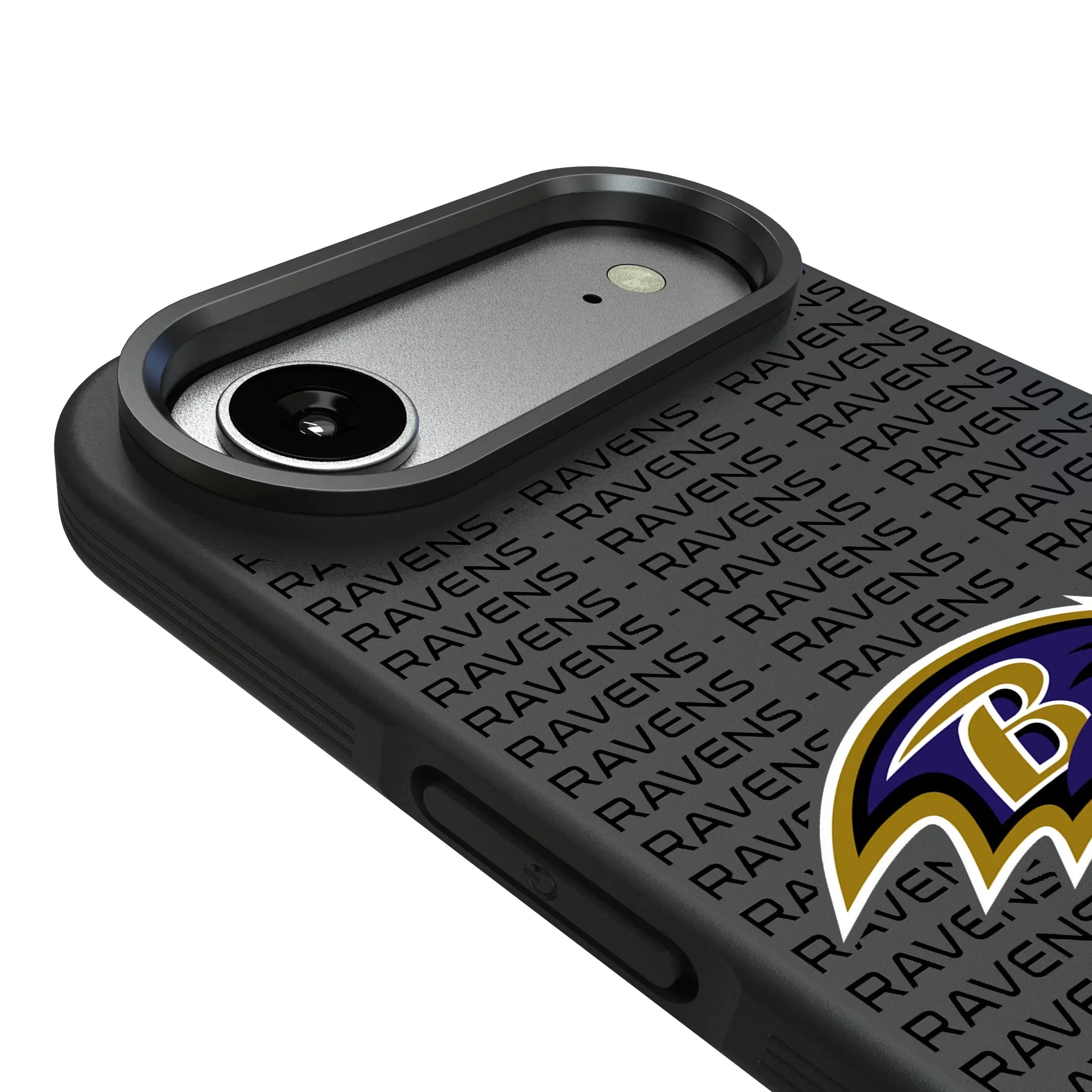Baltimore Ravens Text Backdrop Bump Phone Case