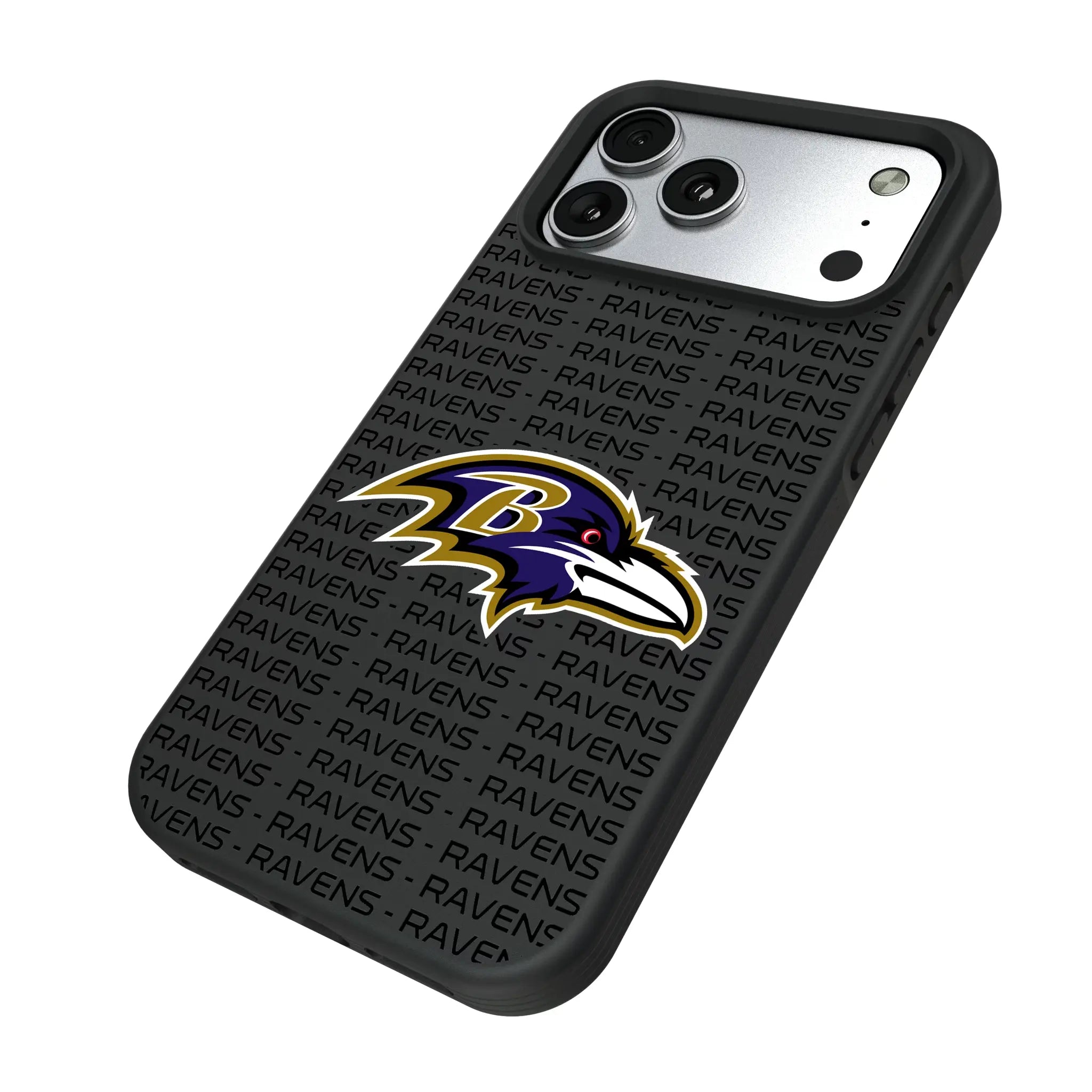 Baltimore Ravens Text Backdrop Bump Phone Case