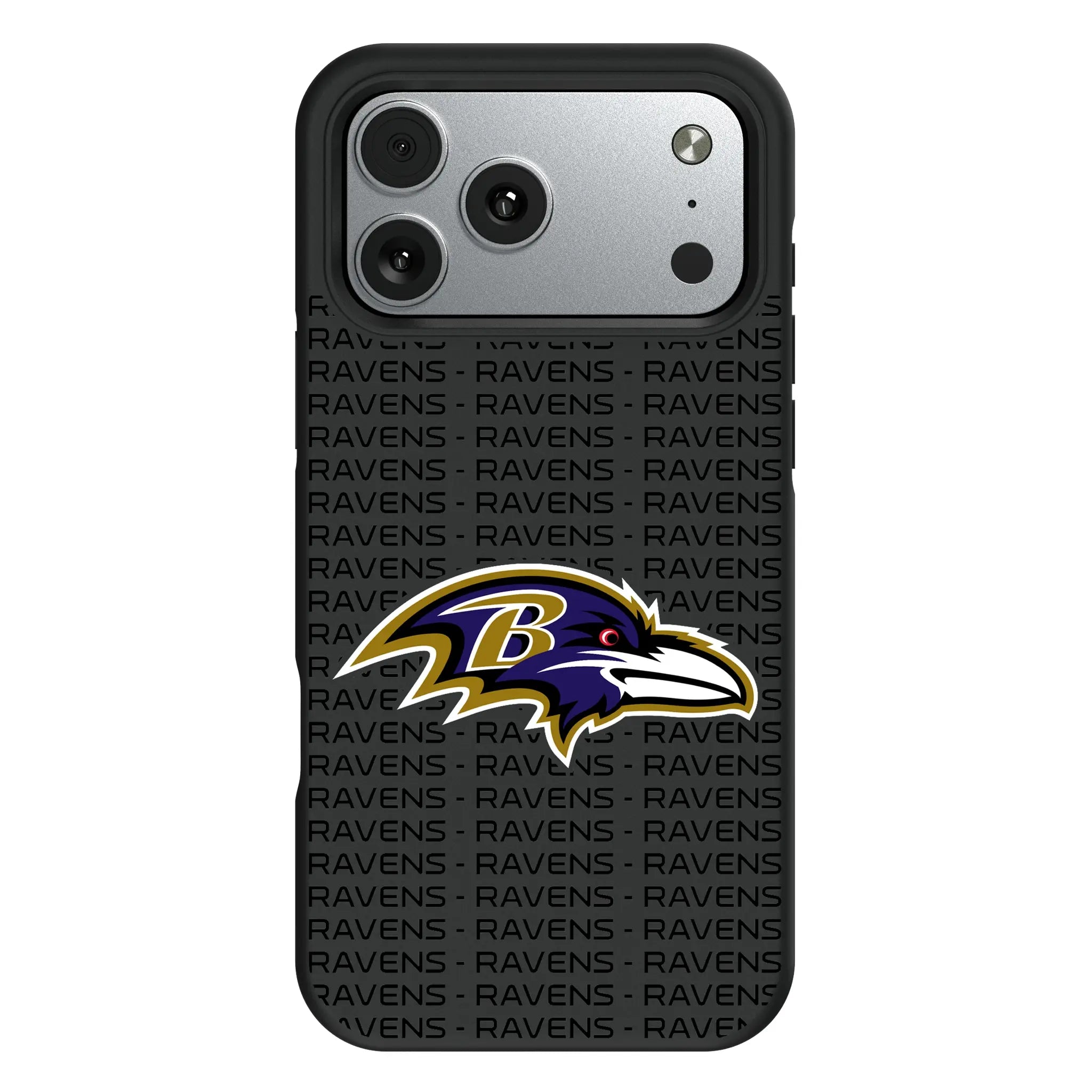 Baltimore Ravens Text Backdrop Bump Phone Case