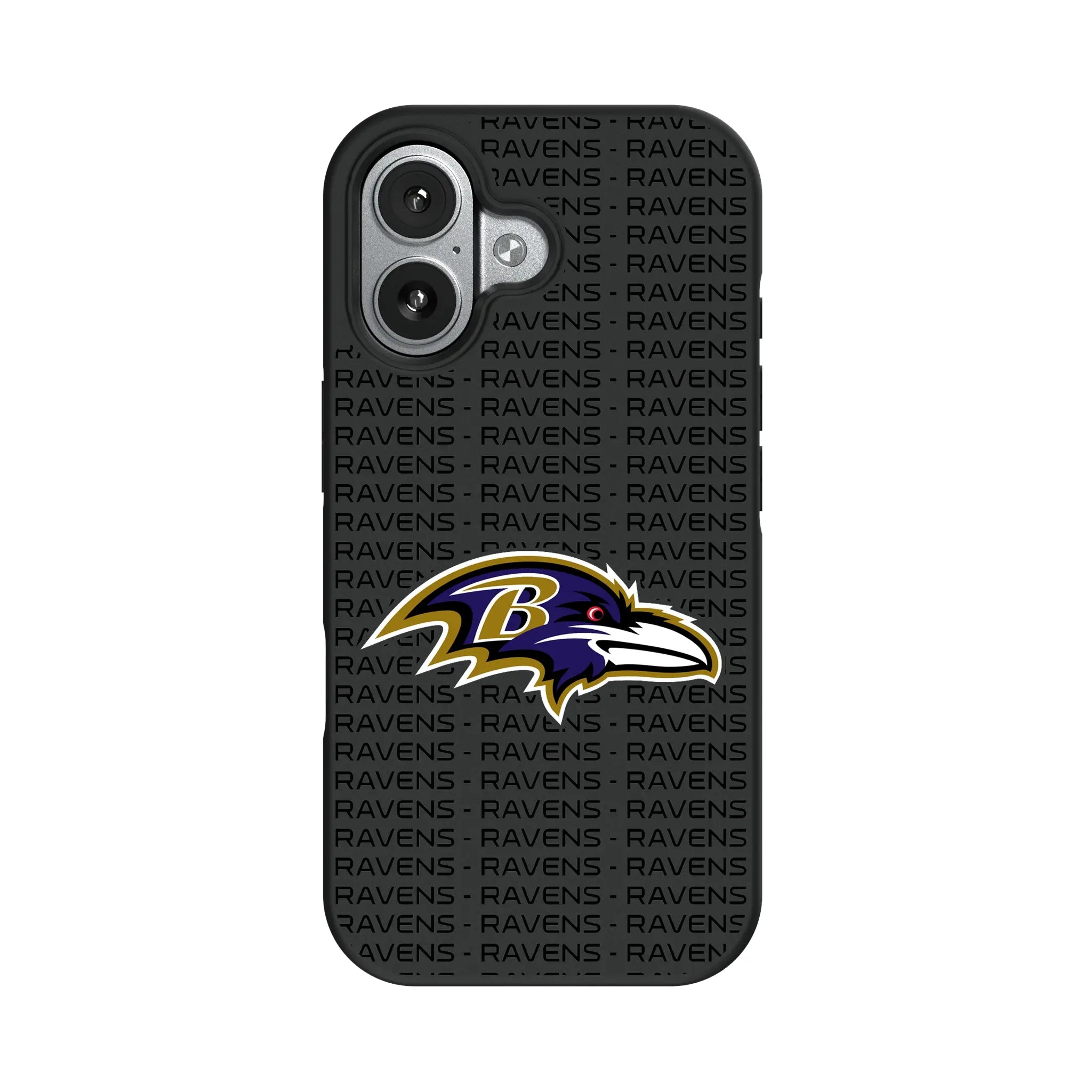 Baltimore Ravens Text Backdrop Bump Phone Case