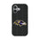 Baltimore Ravens Text Backdrop Bump Phone Case
