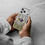 Baltimore Ravens Text Backdrop Glitter Phone Case