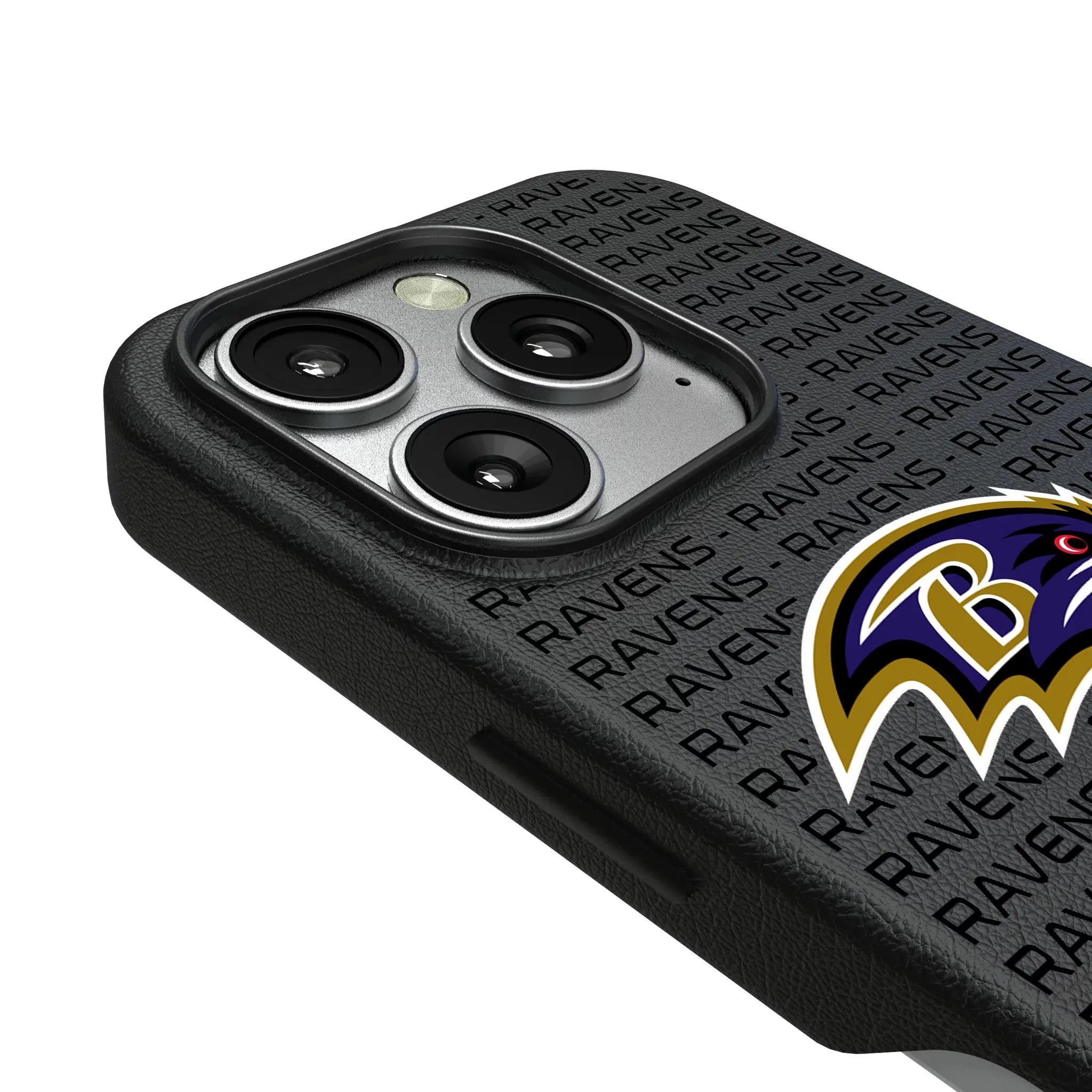 Baltimore Ravens Text Backdrop MagSafe Compatible Phone Case for Apple iPhone