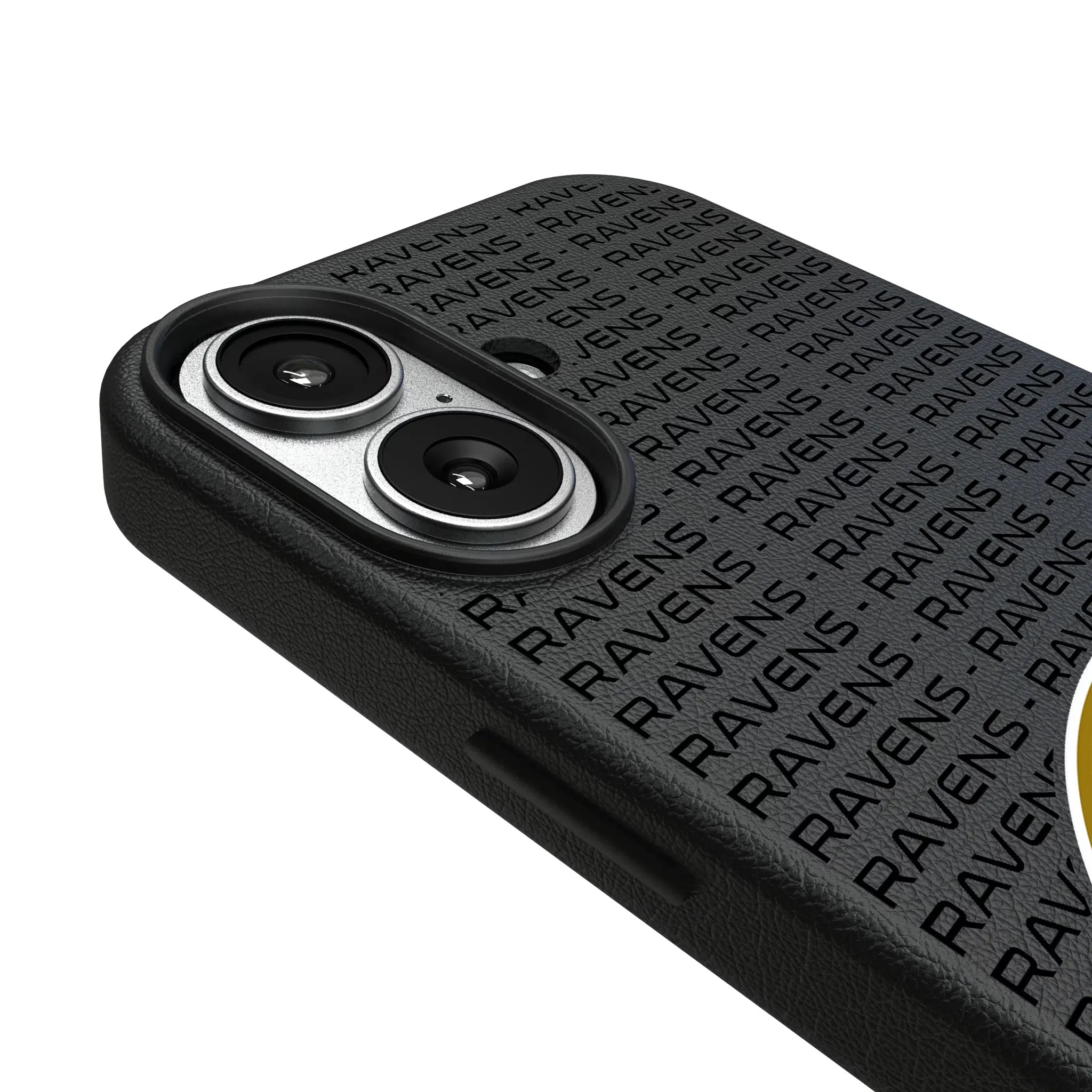 Baltimore Ravens Text Backdrop MagSafe Compatible Phone Case for Apple iPhone