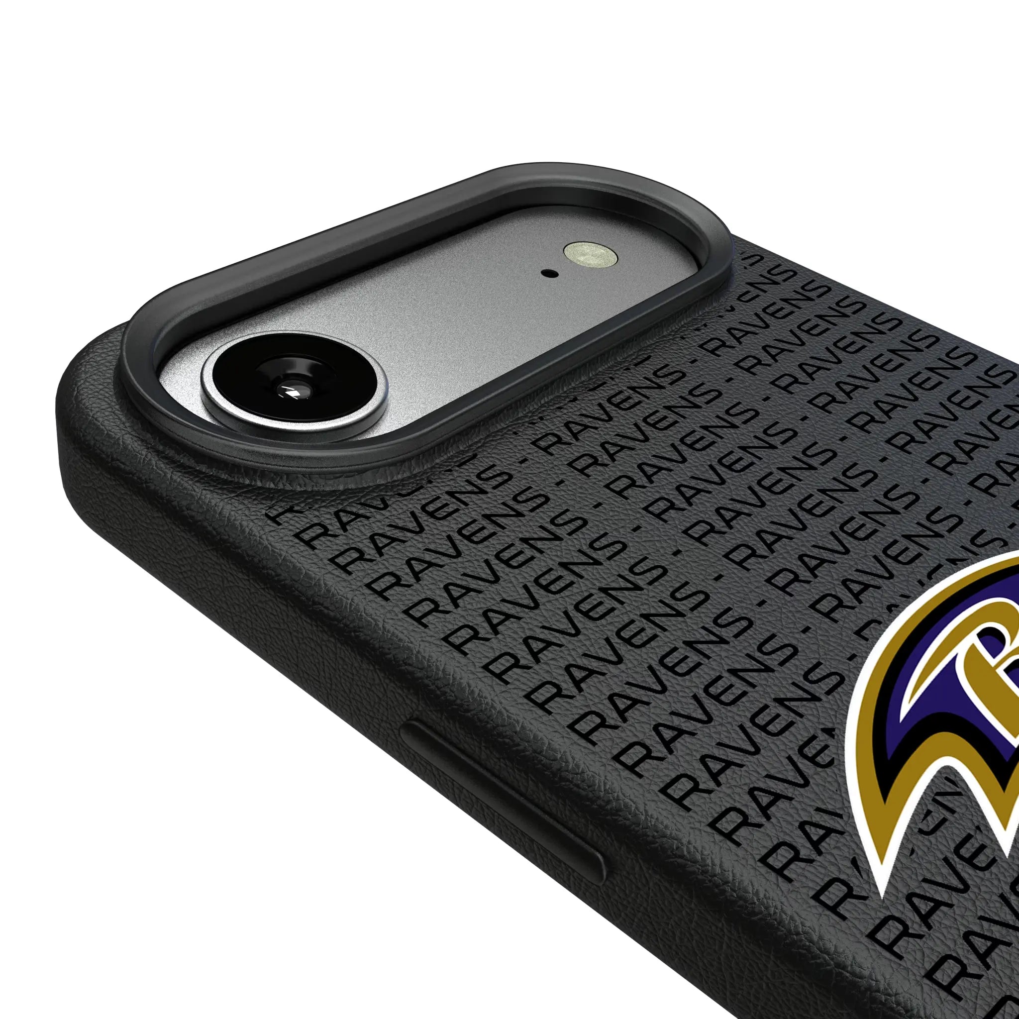Baltimore Ravens Text Backdrop MagSafe Compatible Phone Case for Apple iPhone