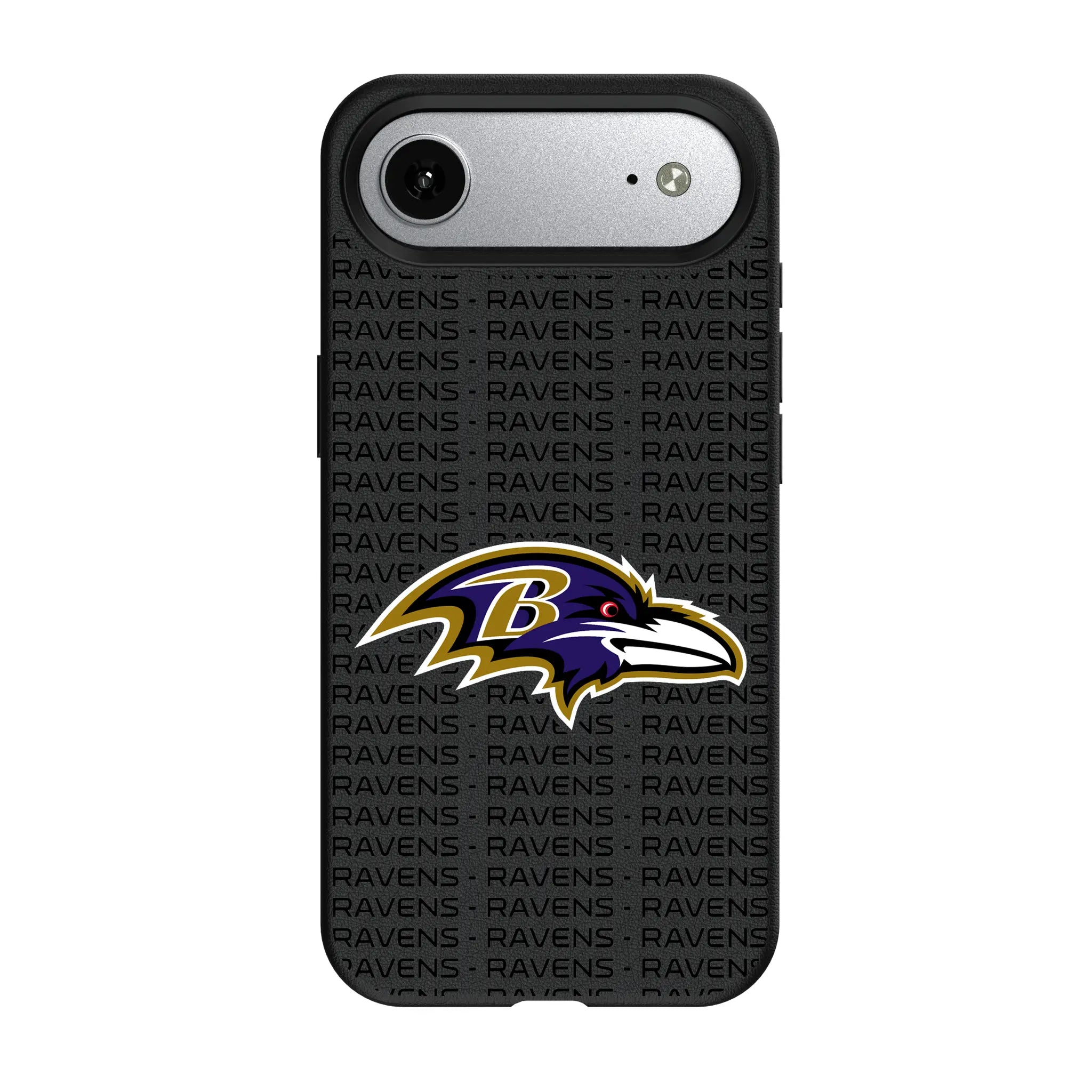 Baltimore Ravens Text Backdrop MagSafe Compatible Phone Case for Apple iPhone