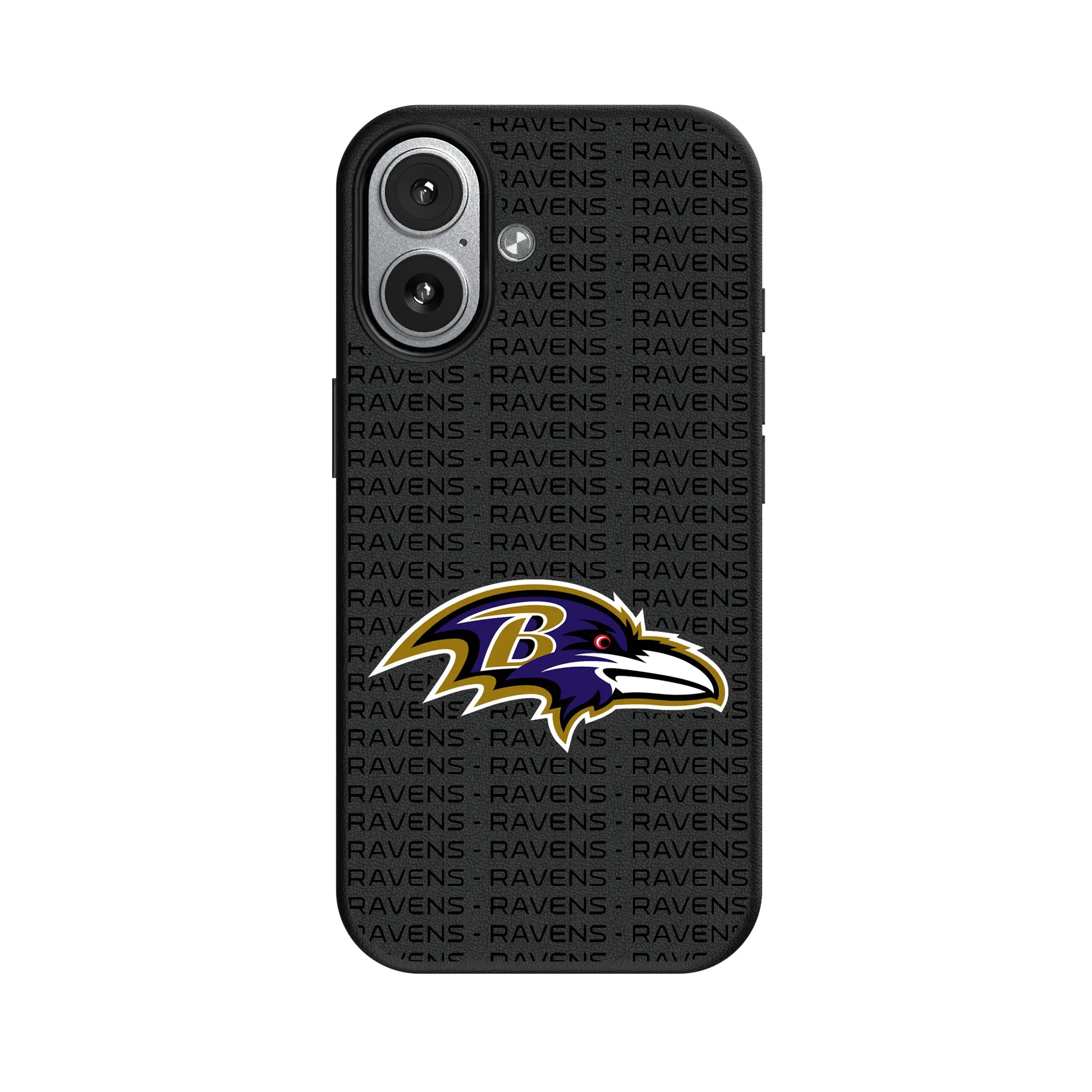 Baltimore Ravens Text Backdrop MagSafe Compatible Phone Case for Apple iPhone