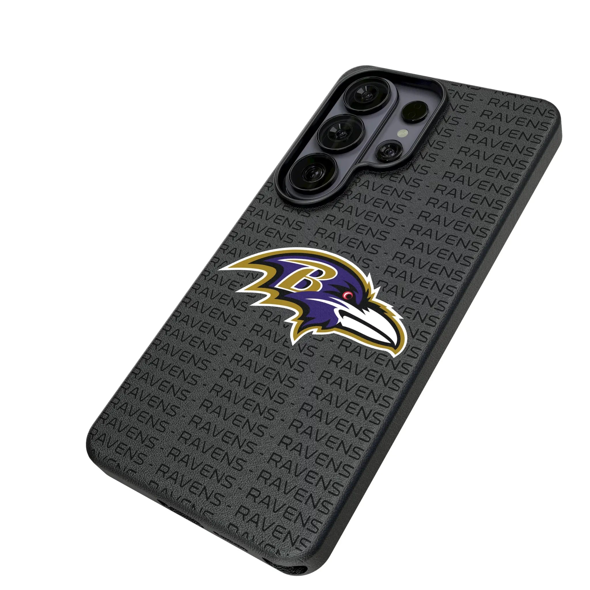 Baltimore Ravens Text Backdrop MagSafe Compatible Phone Case for Samsung Galaxy