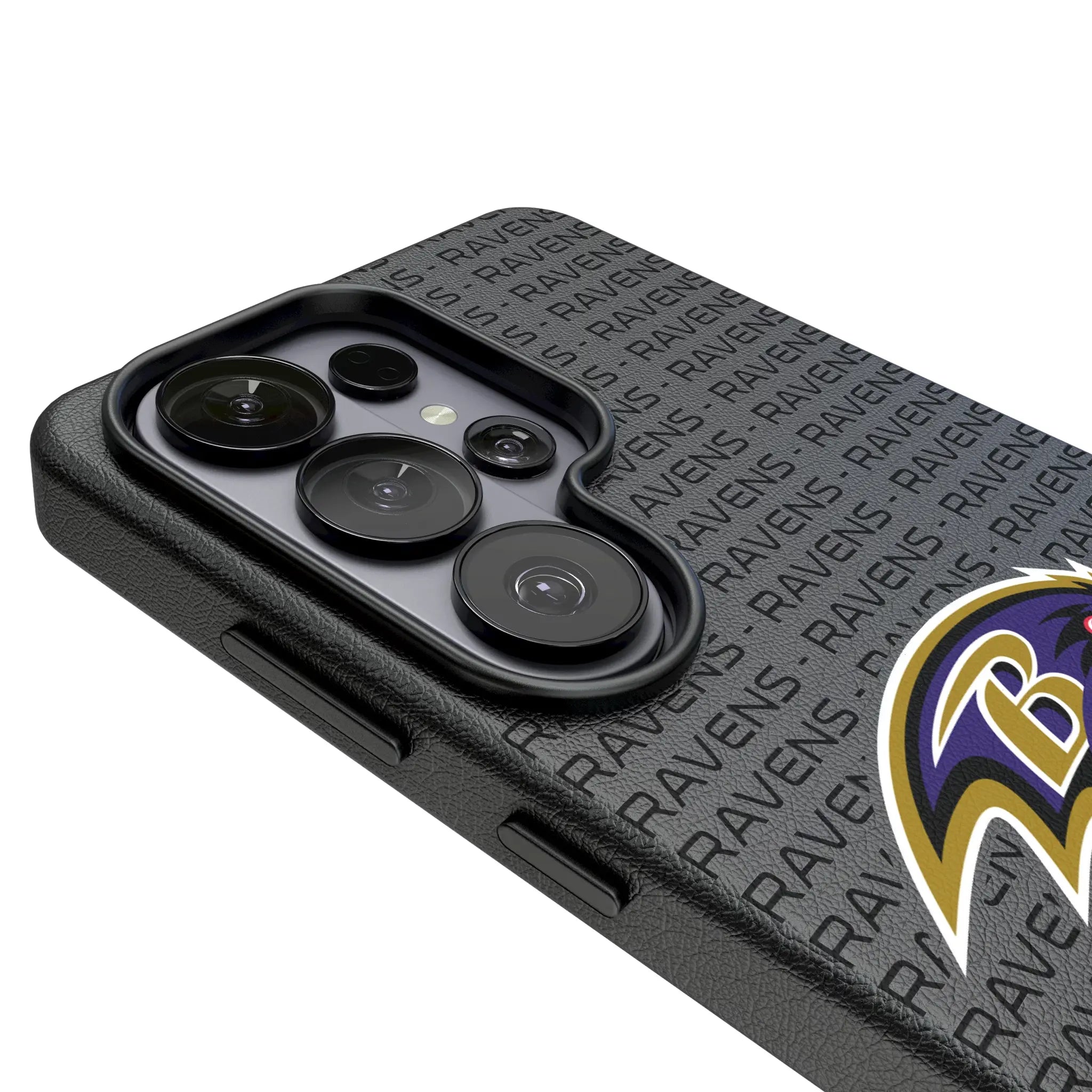 Baltimore Ravens Text Backdrop MagSafe Compatible Phone Case for Samsung Galaxy