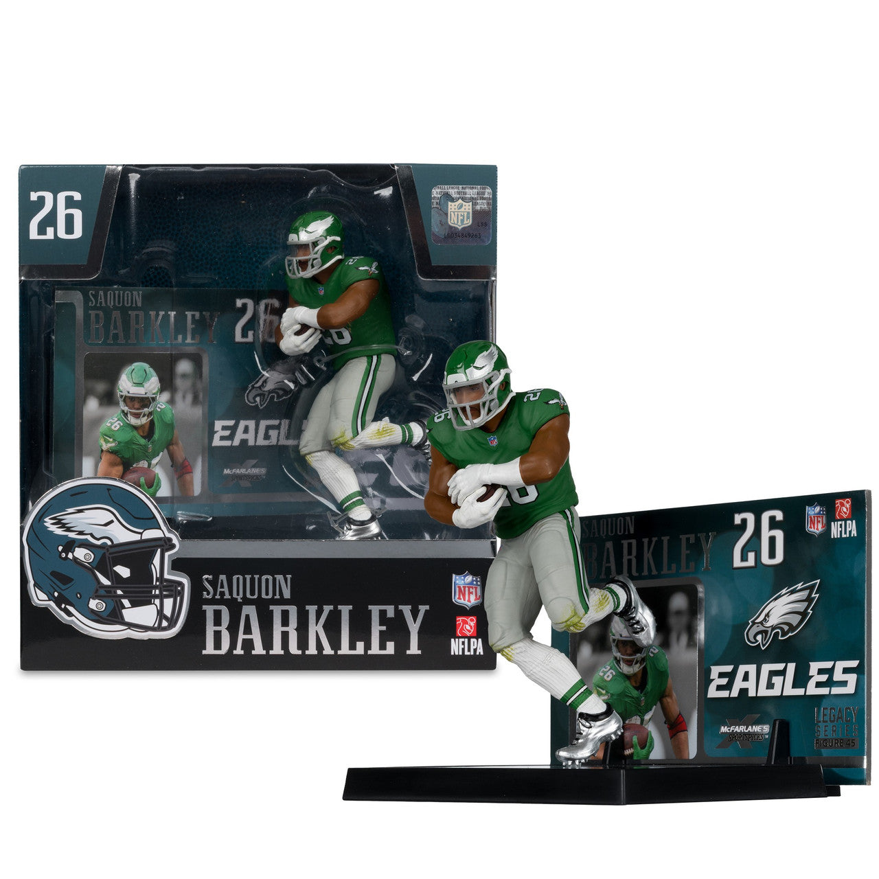 Saquon Barkley (Philadelphia Eagles) (Classic Uniform) NFL 7" Figure McFarlane