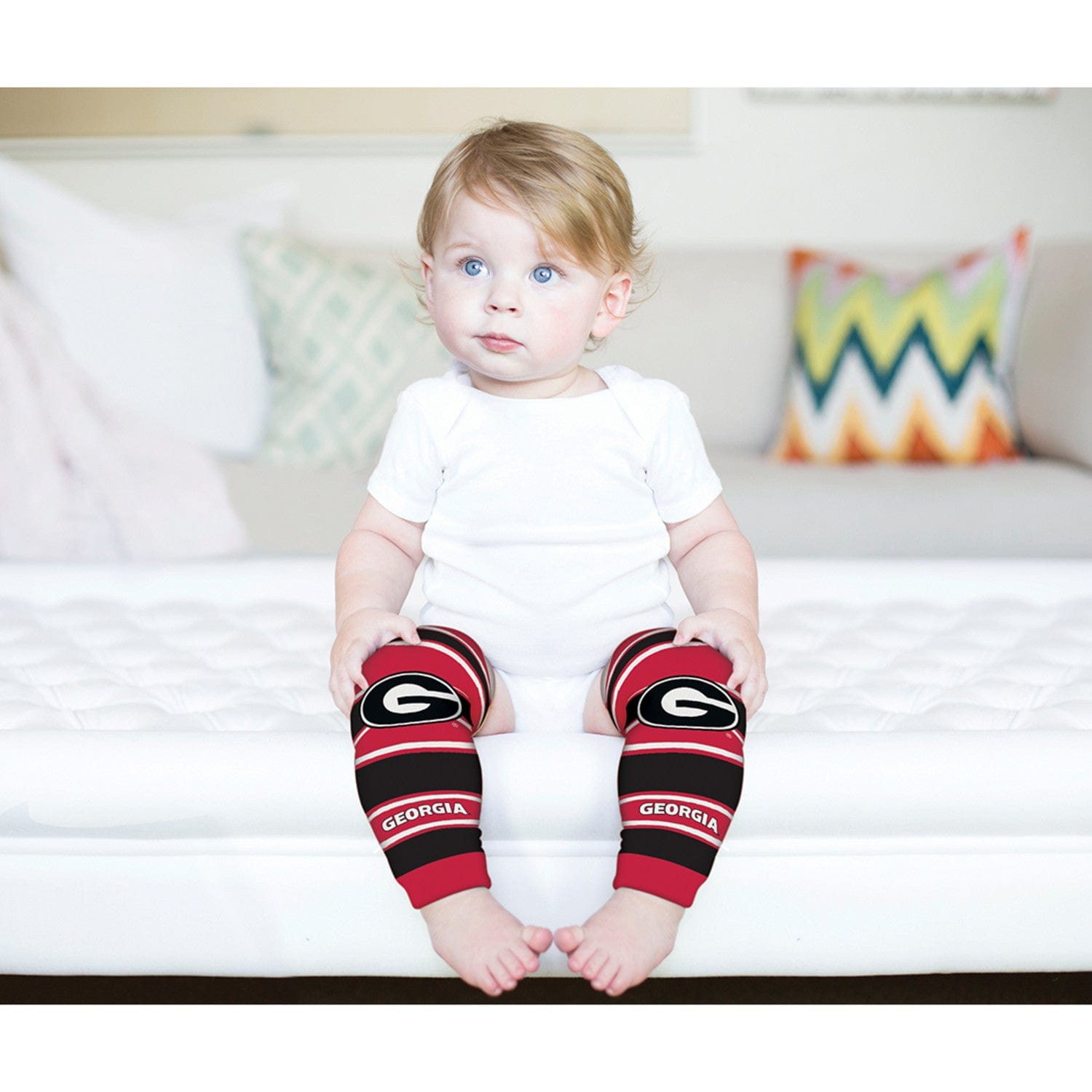 Georgia Bulldogs Baby Leg Warmers - Sports Gifts, Sports Memorabilia, Sports Collectibles, Fan Shop
