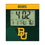 Baylor University Bears Color Block Wall Clock