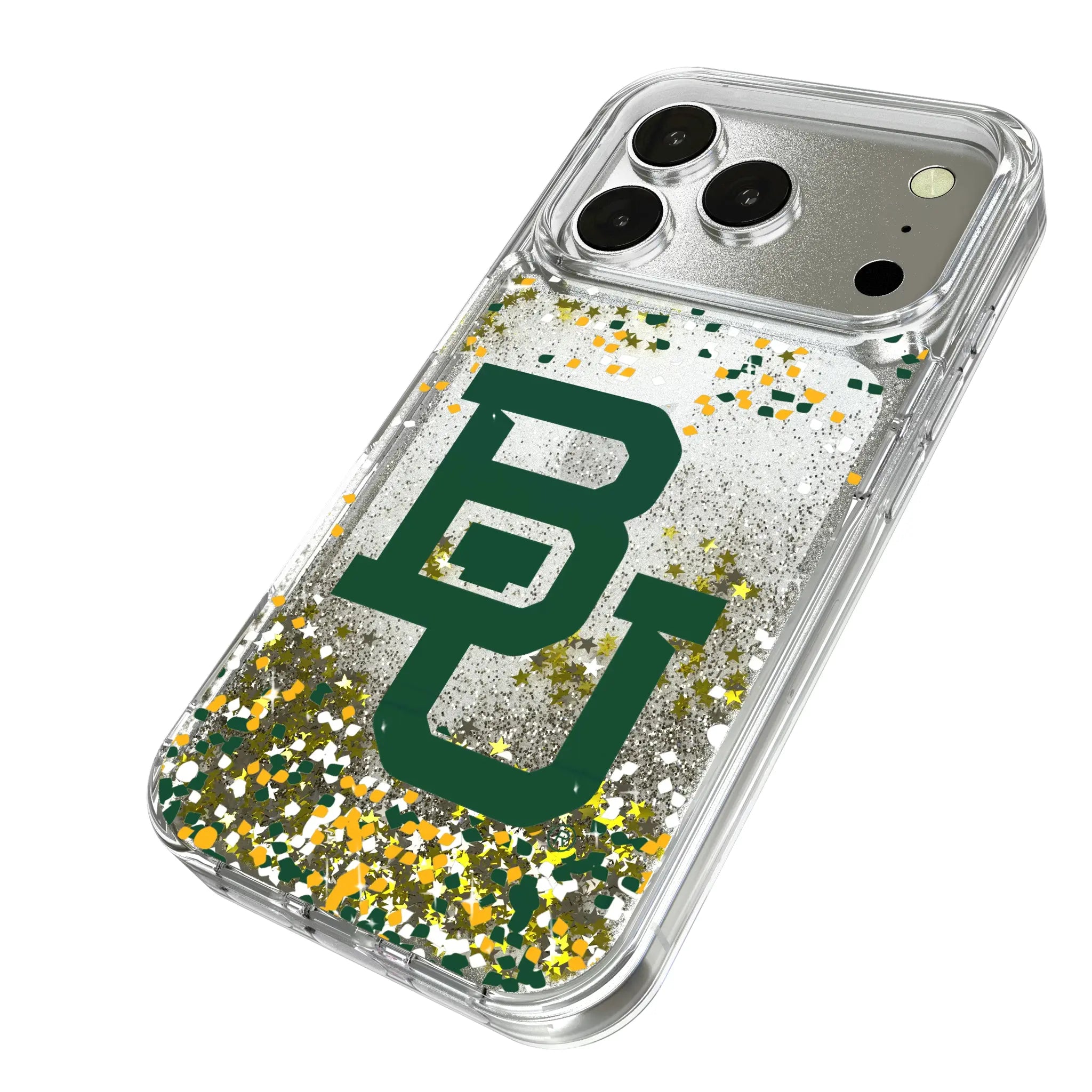 Baylor University Bears Confetti Glitter Phone Case