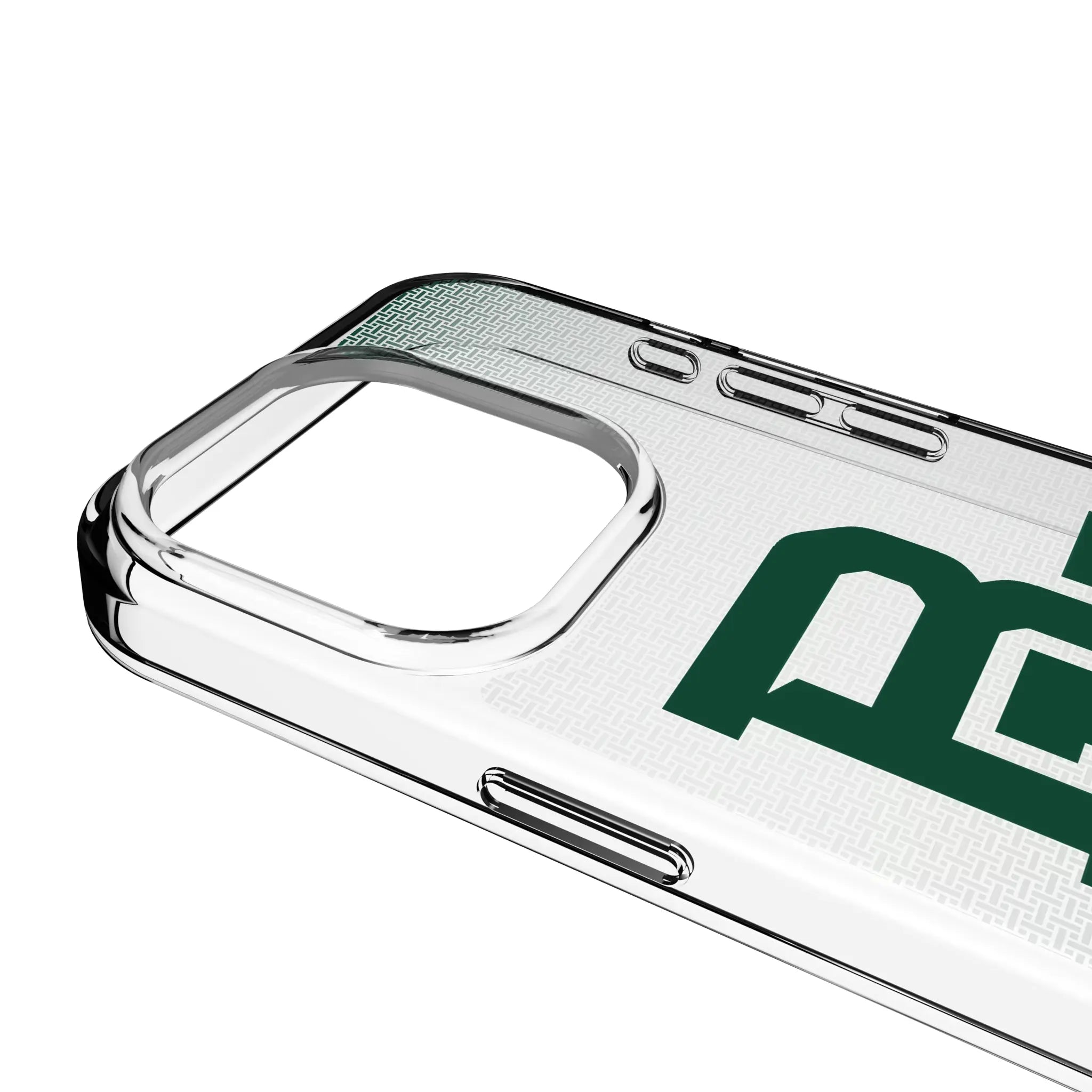 Baylor University Bears Linen Clear Phone Case for Apple iPhone