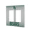 Baylor University Bears Linen Hidden-Screw Light Switch Plate