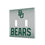 Baylor University Bears Linen Hidden-Screw Light Switch Plate