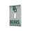 Baylor University Bears Linen Hidden-Screw Light Switch Plate