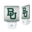 Baylor University Bears Linen Night Light 2-Pack