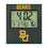 Baylor University Bears Linen Wall Clock
