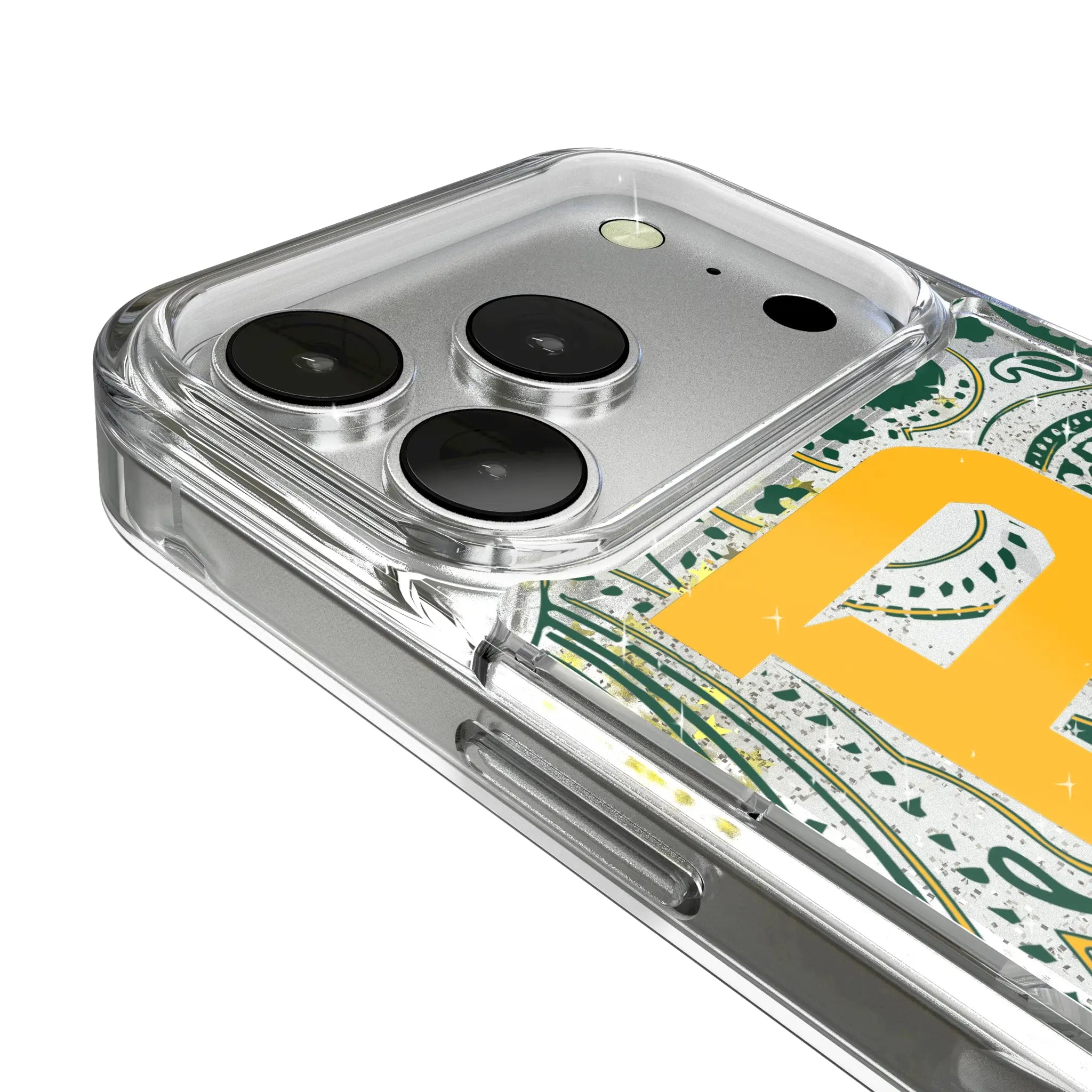 Baylor University Bears Paisley Glitter Phone Case