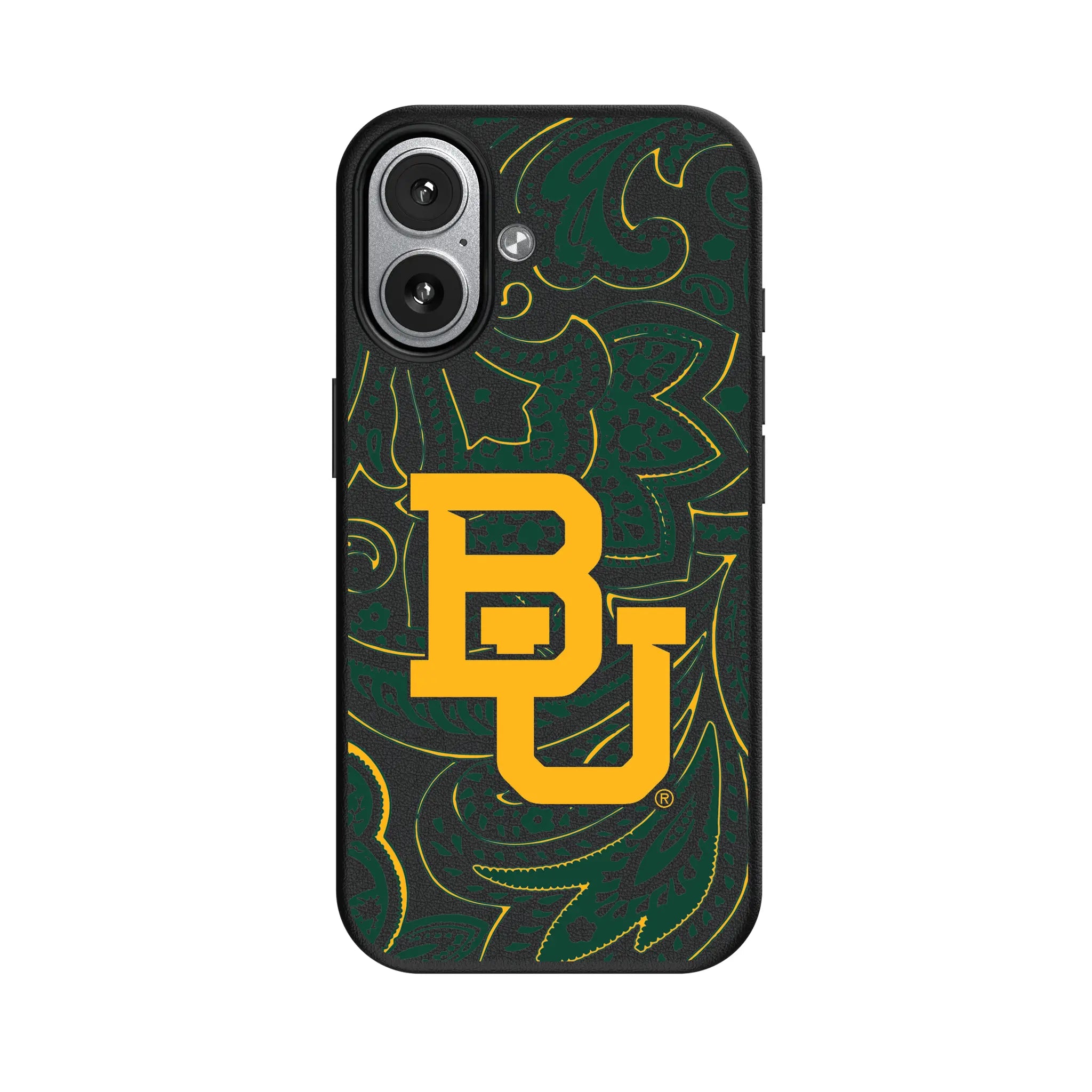 Baylor University Bears Paisley MagSafe Compatible Phone Case for Apple iPhone