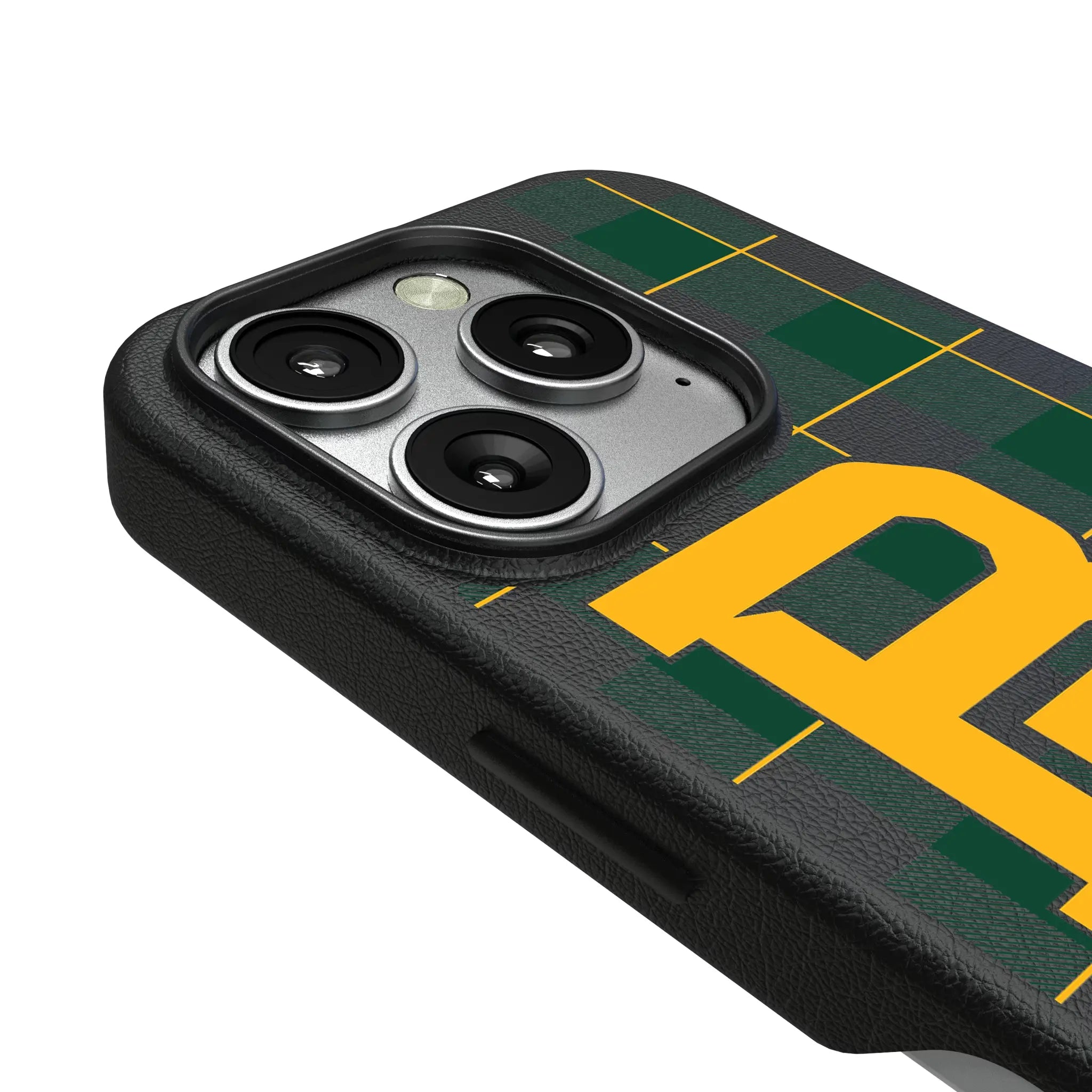 Baylor University Bears Plaid MagSafe Compatible Phone Case for Apple iPhone