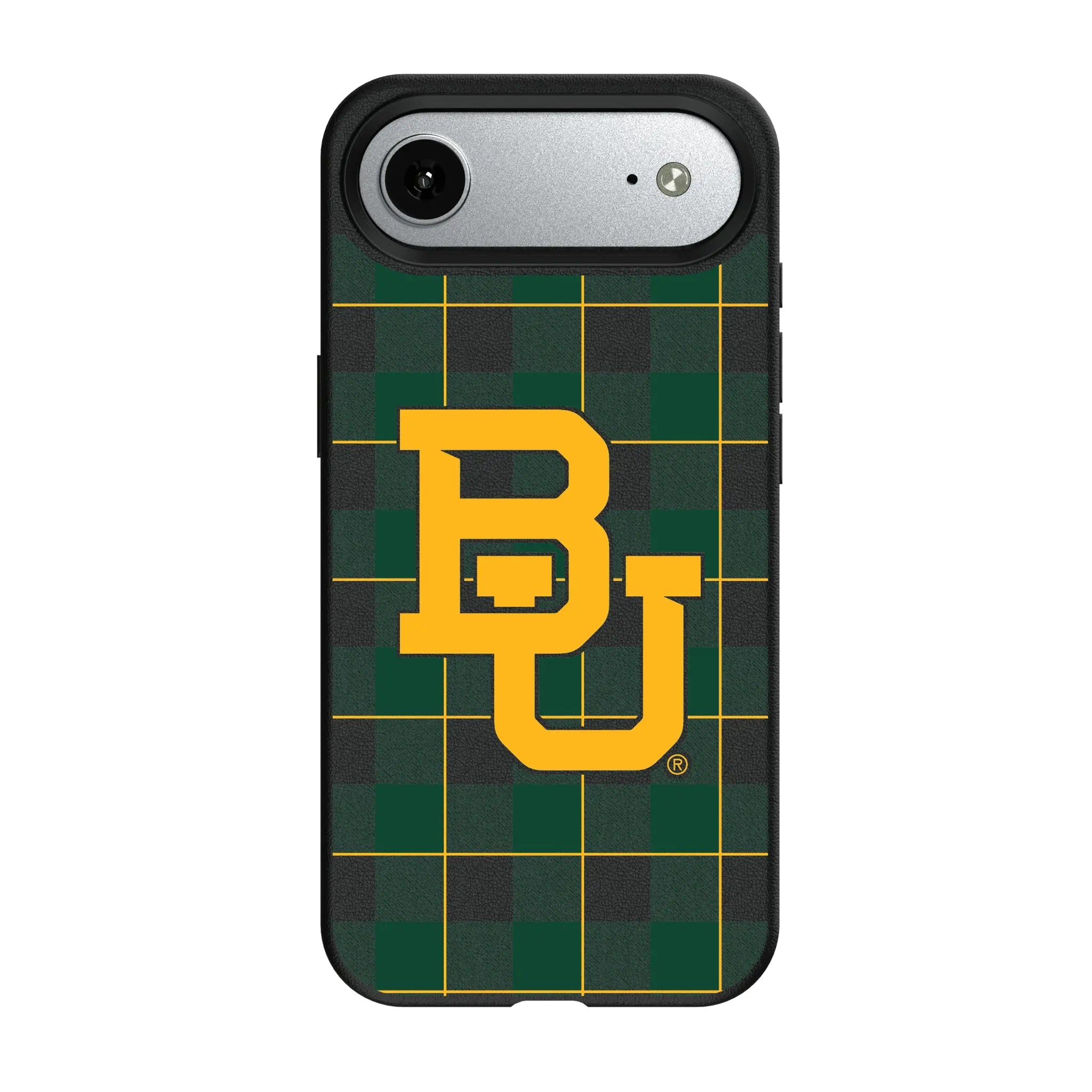 Baylor University Bears Plaid MagSafe Compatible Phone Case for Apple iPhone