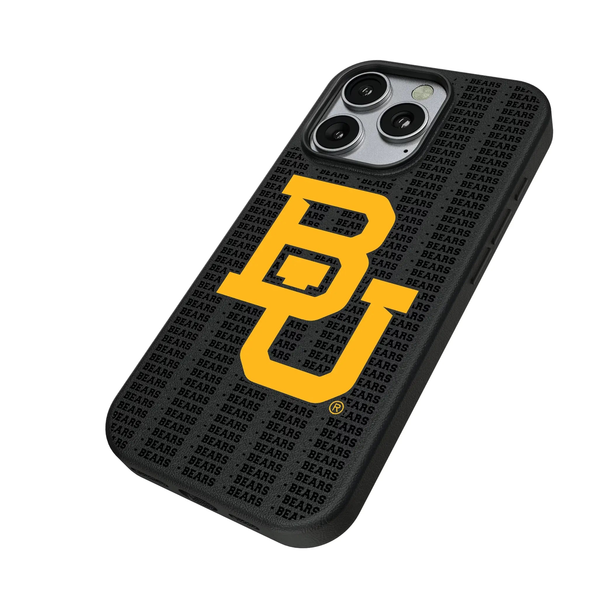 Baylor University Bears Text Backdrop MagSafe Compatible Phone Case for Apple iPhone