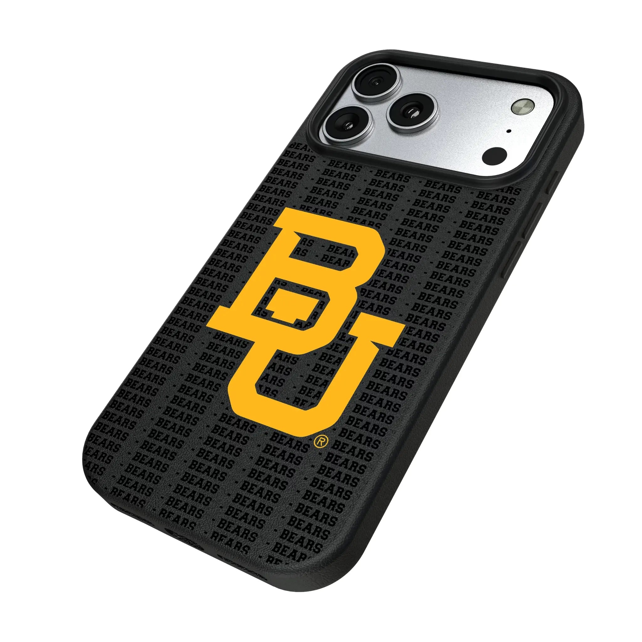 Baylor University Bears Text Backdrop MagSafe Compatible Phone Case for Apple iPhone