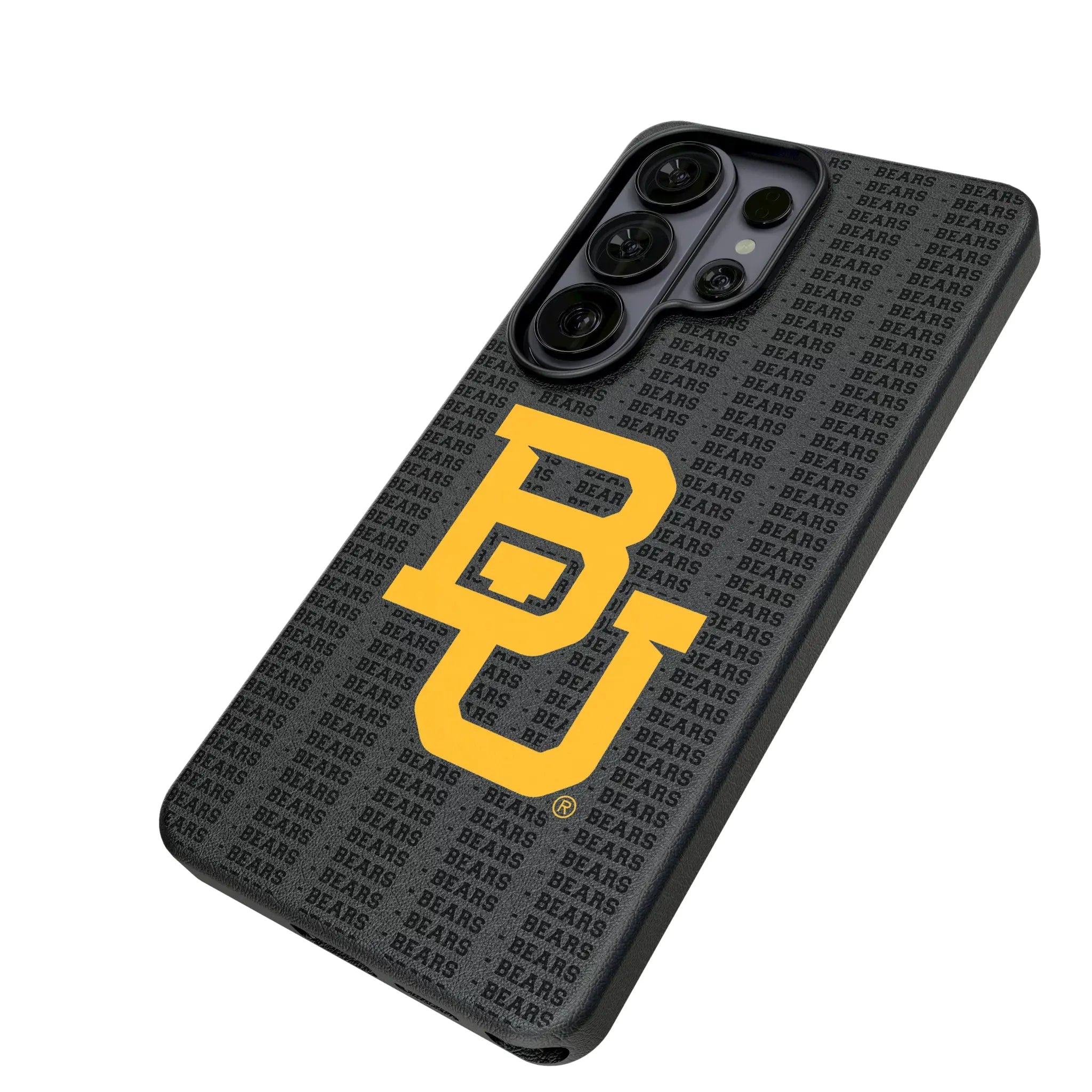 Baylor University Bears Text Backdrop MagSafe Compatible Phone Case for Samsung Galaxy
